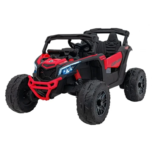Czerwone auto elektryczne dla dzieci BUGGY ATV CAN-AM Maverick.webp