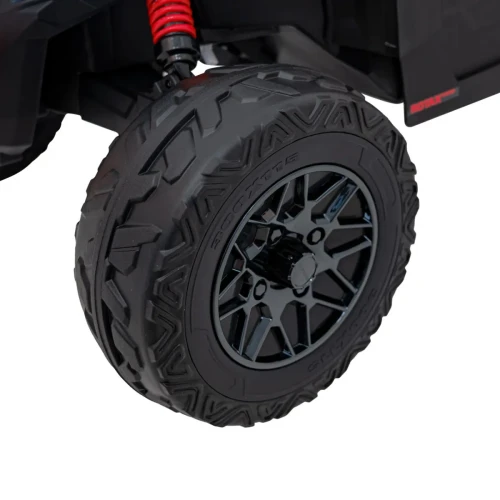 Czerwone auto na akumulator dla 5 latka BUGGY ATV CAN-AM Maverick.webp