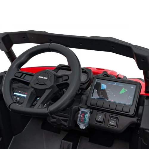 Czerwony samochod dla dzieci na akumulatorBUGGY ATV CAN-AM Maverick.webp