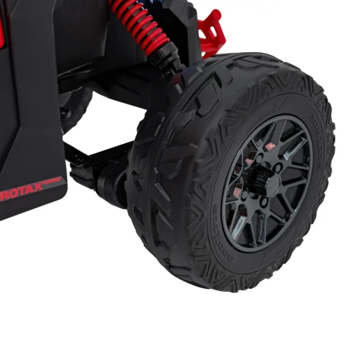 Samochód czerwony akumulatorowy dla dzieciBUGGY ATV CAN-AM Maverick.webp