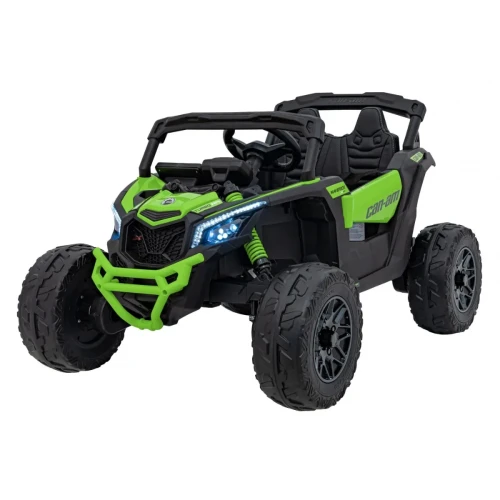 Zielone auto dla dziecka na akumulator BUGGY ATV CAN-AM Maverick.webp