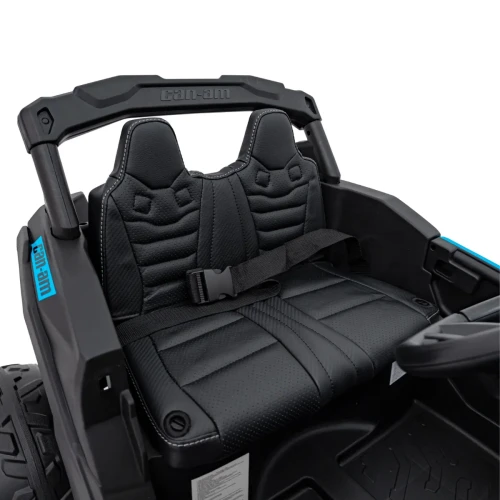 Niebieski samochód elektryczny dla dzieci BUGGY ATV CAN-AM Maverick.webp