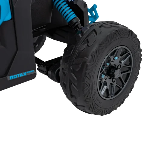 Niebieskie auto akumulatorowe dla dzieci BUGGY ATV CAN-AM Maverick.webp