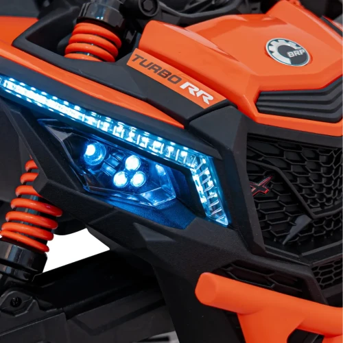 Pomaranczowy  auto akumulatorowe dla dzieci BUGGY ATV CAN-AM Maverick .webp