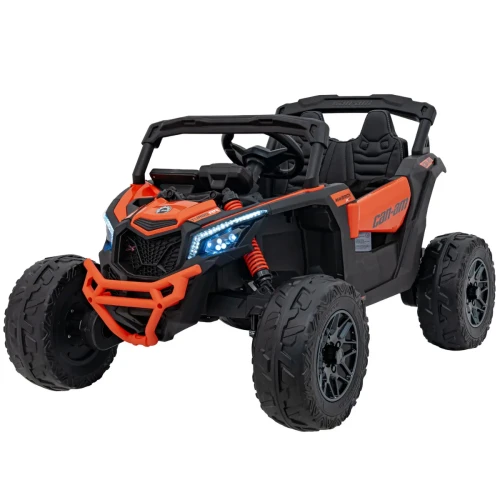 Pomaranczowy  auto na akumulator dla 5 latka BUGGY ATV CAN-AM Maverick.webp