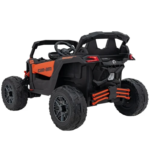 Pomaranczowy auto na akumulator dla 7 latka BUGGY ATV CAN-AM Maverick.webp
