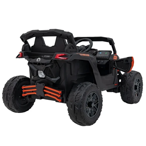 Pomaranczowy auto na pilot dla dziecka BUGGY ATV CAN-AM Maverick.webp