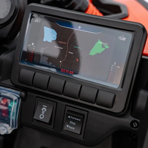Pomaranczowy samochod dla dzieci na akumulatorBUGGY ATV CAN-AM Maverick.webp