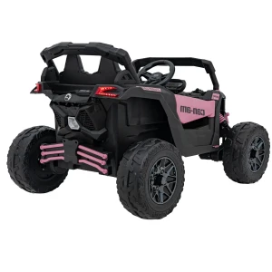 Różowe auto dla dziecka na akumulator BUGGY ATV CAN-AM Maverick.webp