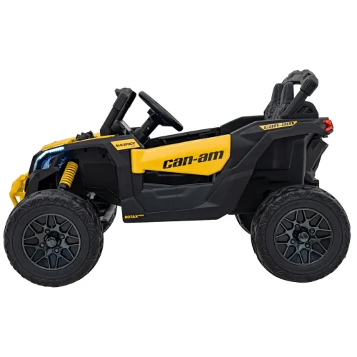 Żółte auto na pilot dla dziecka BUGGY ATV CAN-AM Maverick.webp