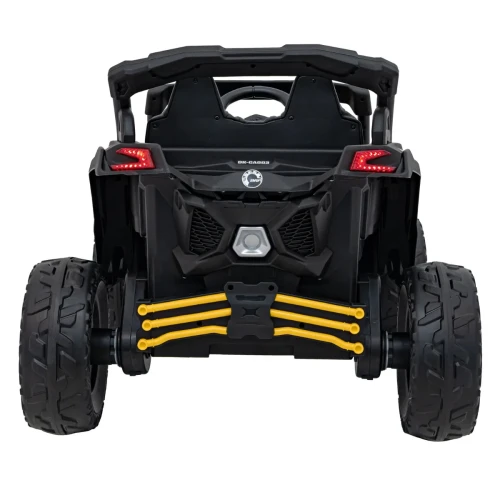 Żółty elektryczny samochód dla dzieci BUGGY ATV CAN-AM Maverick.webp