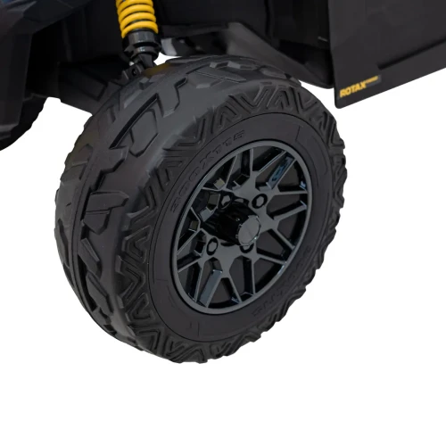 Żółty samochodzik elektryczny dla dzieci BUGGY ATV CAN-AM Maverick.webp