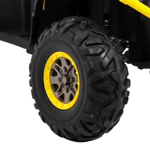 Żółty samochód elektryczny dla dzieci Quad ATV Desert.webp
