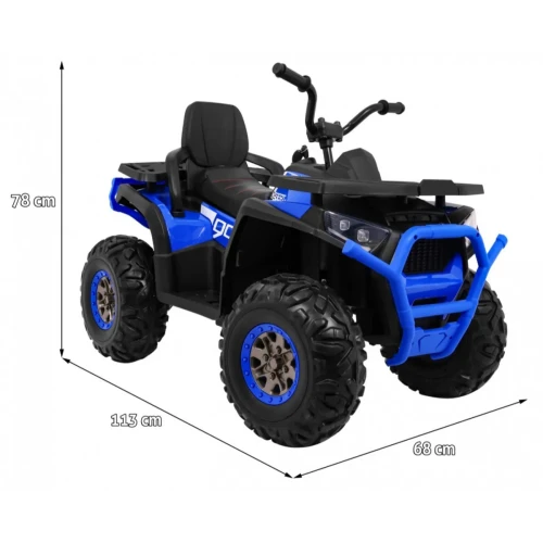 Niebieski quad na akumulator dla dzieci Quad ATV Desert.webp