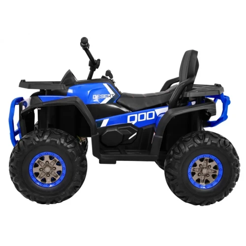 Niebieski samochodzik dla dziecka na akumulator Quad ATV Desert.webp
