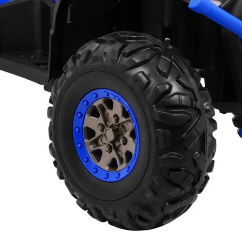 Niebieskie auto na akumulator dla 5 latka Quad ATV Desert.webp