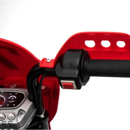 Czerwone  auto dla dzieci elektryczne  Motorek Cross.webp