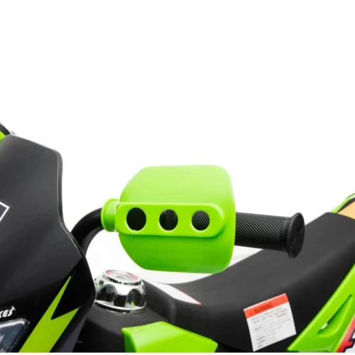 Zielony motor elektryczny dla dzieci Motorek Cross.webp