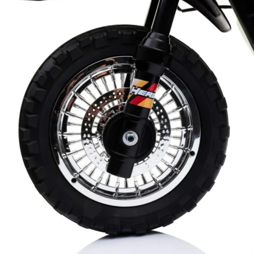 Zielony motorek elektryczny dla dzieci Motorek Cross.webp