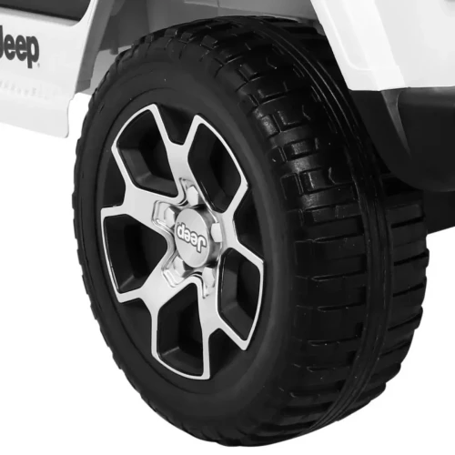 Białe elektryczne auto dla dzieci Jeep Wrangler Rubicon.webp