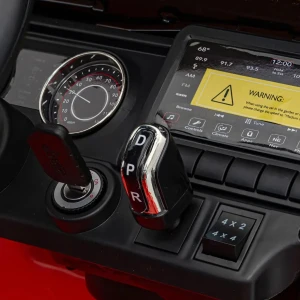 Pomarańczowy samochodzik dla dziecka na akumulator Jeep Wrangler Rubicon.webp