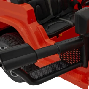 Pomarańczowy samochód elektryczny dla dziecka  Jeep Wrangler Rubicon.webp