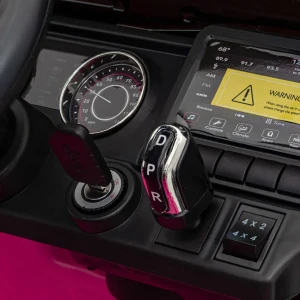 Różowe auto na akumulator dla 5 latka Jeep Wrangler Rubicon.webp