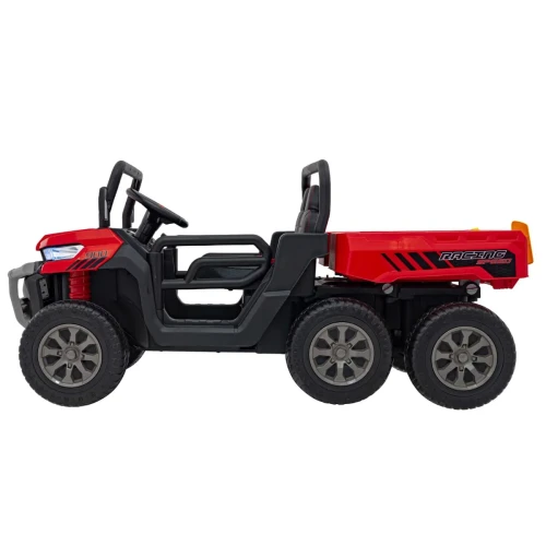 Czerony samochód elektryczny dla dzieci Farmer Truck Speed 900.webp