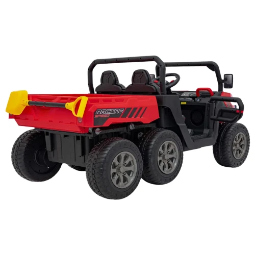 Czerwony samochodzik elektryczny dla dzieci Farmer Truck Speed 900.webp