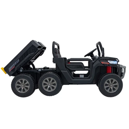 Czarne auto elektryczne dla dzieci  Farmer Truck Speed 900.webp