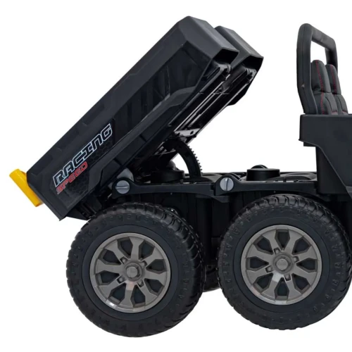 Czarne auto na akumulator dla 5 latka Farmer Truck Speed 900.webp