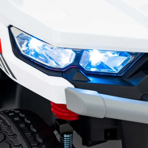 Biały samochód elektryczny dla dzieci Farmer Truck Speed 900.webp