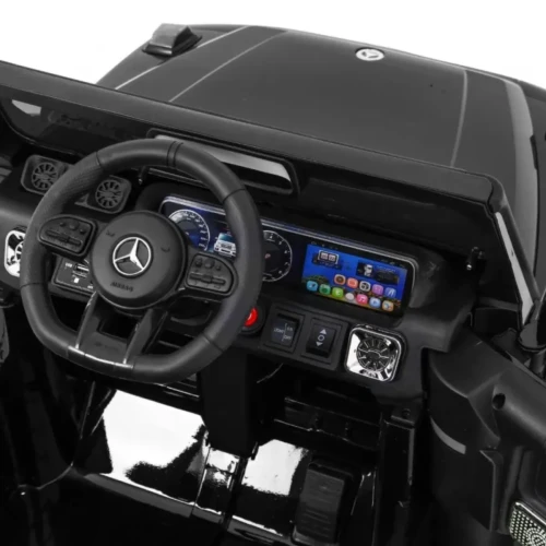Czarne auto na pilot dla dziecka Mercedes AMG G63.webp