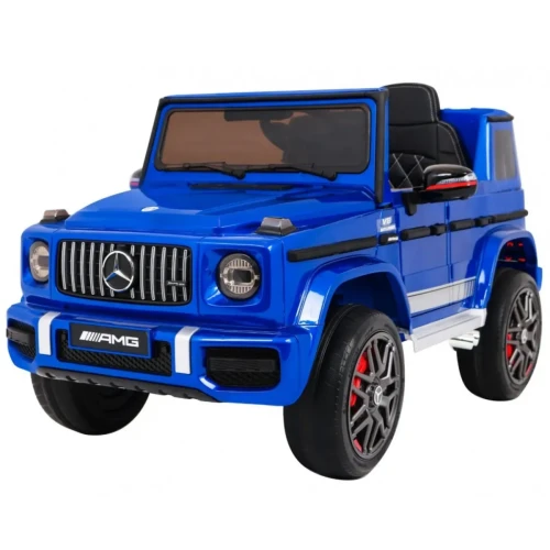 Niebieskie auto elektryczne dla dzieci Mercedes AMG G63.webp