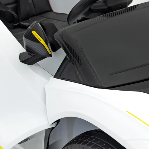 Biały samochód akumulatorowy dla dzieci  Lamborghini Invencible.webp