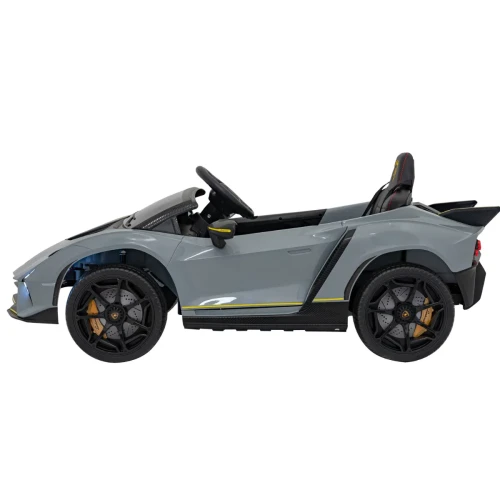 Szare auto na akumulator dla 5 latka Lamborghini Invencible.webp