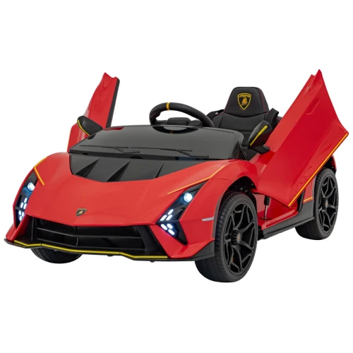 Czerwone autko na akumulator  Lamborghini Invencible.webp