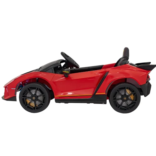 Czerwone auto na akumulator dla 5 latka Lamborghini Invencible.webp