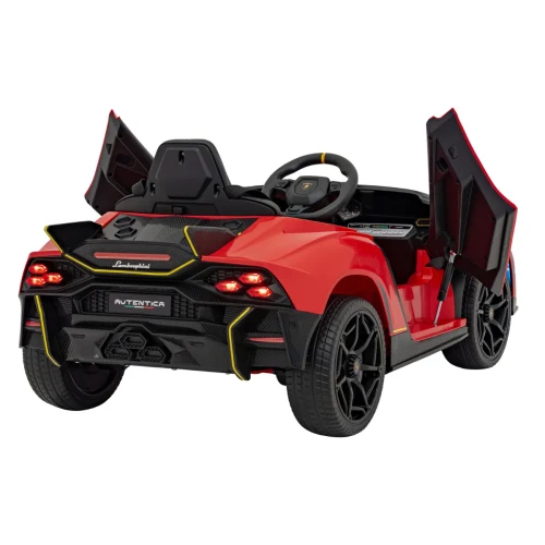 Czerwony elektryczny samochód dla dzieci Lamborghini Invencible.webp