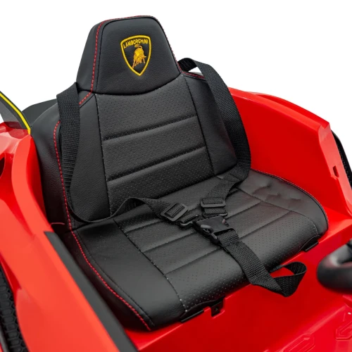 Czerwony samochodzik elektryczny dla dzieci Lamborghini Invencible.webp