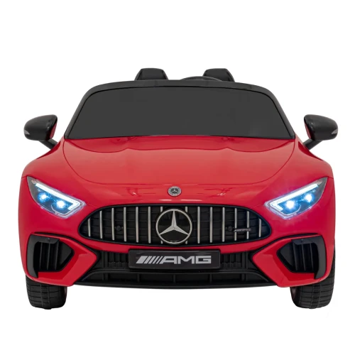 Czerwone auto na akumulator  Mercedes Benz AMG SL63.webp