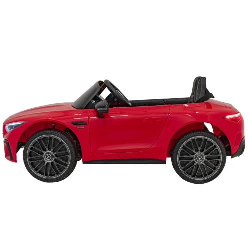 Czerwone auto na akumulator dla 5 latka Mercedes Benz AMG SL63.webp