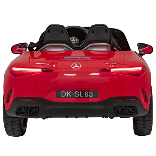 Czerwone auto na pilot dla dziecka Mercedes Benz AMG SL63.webp