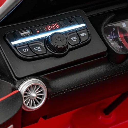 Czerwony samochod dla dziecka na pilot  Mercedes Benz AMG SL63.webp