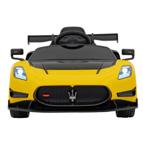 Żółte auto na akumulator dla 6 latka Maserati MC20 GT2.webp
