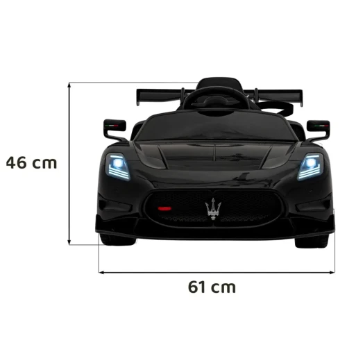 Czarne samochod dla dziecka na pilot Maserati MC20 GT2.webp