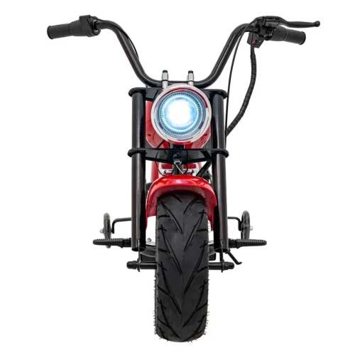 Czerwone auto na akumulator dla 5 latka Pojazd Motorek Chopper Warrior.webp