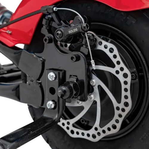 Czerwony elektryczny samochód dla dzieci Pojazd Motorek Chopper Warrior.webp