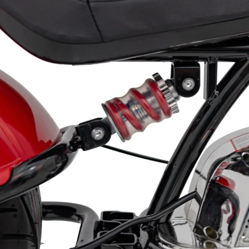 Czerwony motor elektryczny dla dzieci Pojazd Motorek Chopper Warrior.webp