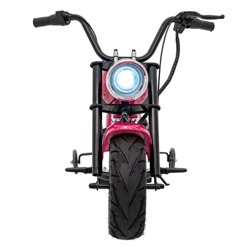 Różowe auto na akumulator dla 5 latka Pojazd Motorek Chopper Warrior.webp
